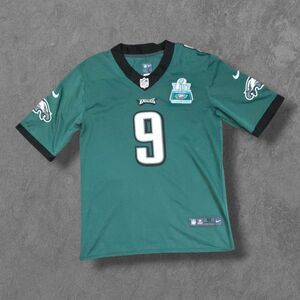 Nick Foles #9 Philadelphia Eagles 2018 Super Bowl 52 Men's M Football Jersey